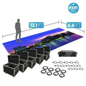 P3.91 13.1Ft X 6.6Ft LED Video Floor