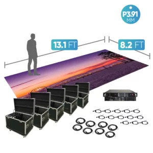 P3.91 13.1Ft X 8.2Ft LED Video Floor
