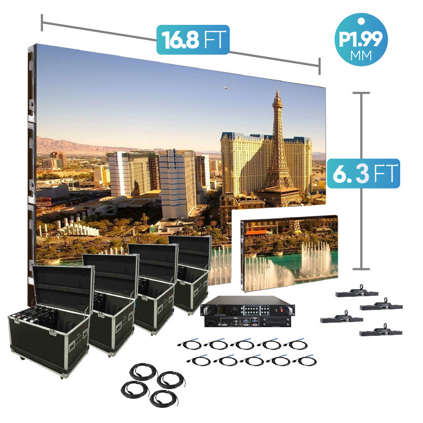 P1.99 indoor 16.8Ft X 7.9Ft