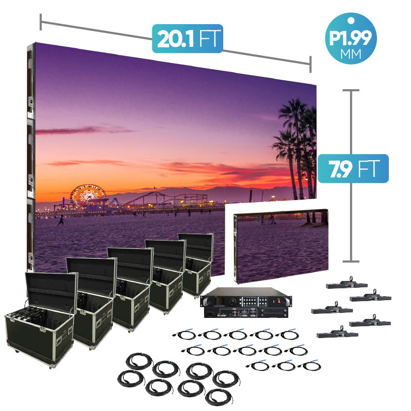 P1.99 indoor 20.1Ft X 7.9Ft