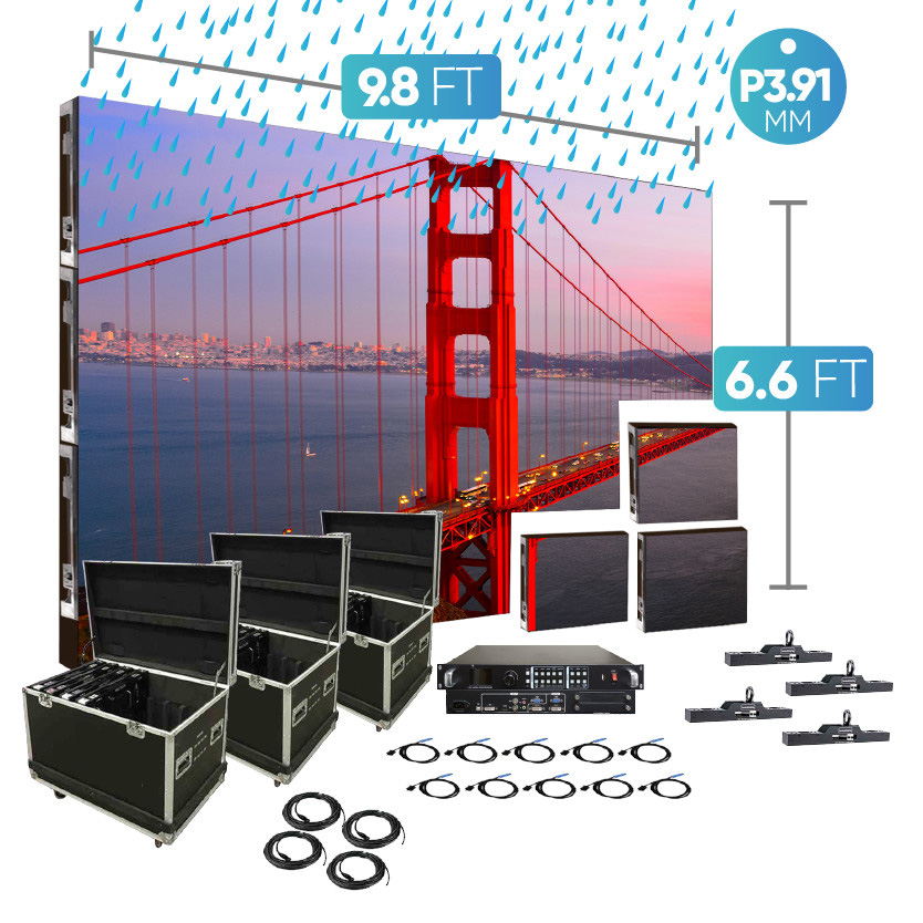 p3.91 Ondoor 9.8Ft X 6.6Ft