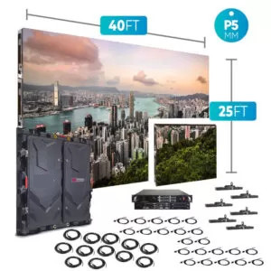 p5 indoor 40ft. X 25ft