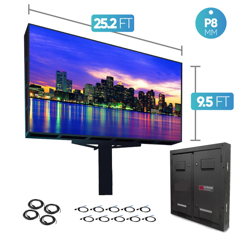 P8mm  Ondoor 25.2Ft. X 9.5Ft.